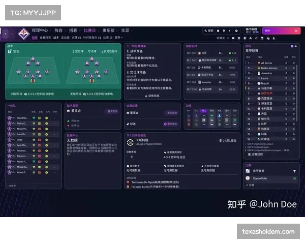 游戏《足球经理2027》预告将引入更复杂的战术引擎，细化球员的“肋部偏好”属性